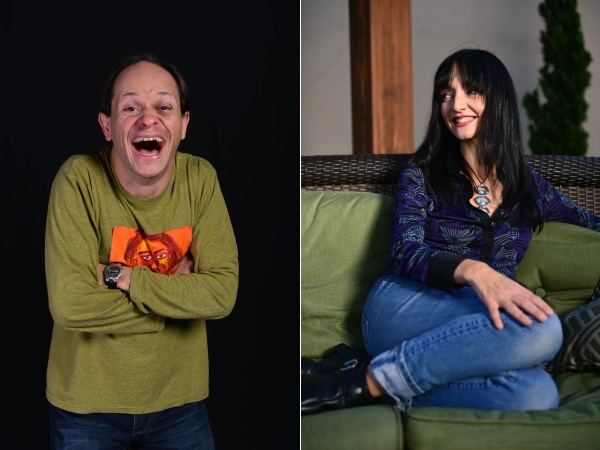 Ésio Magalhães e Maria de Medeiros: indicados pela APCA como melhor ator e atriz - Fotos: Eduardo Enomoto