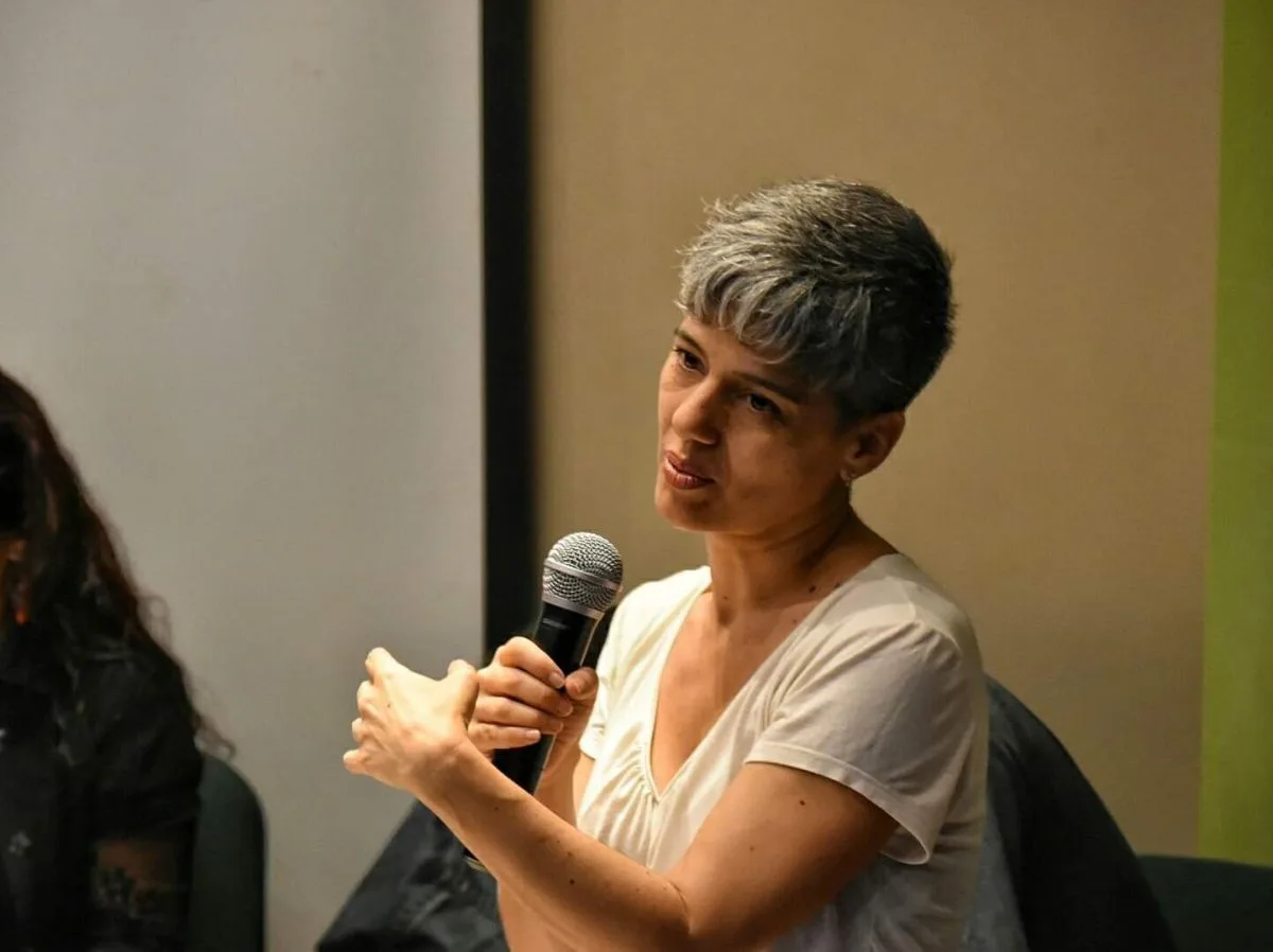 Dramaturga boliviana Claudia Eid Asbún.
